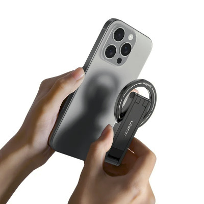 Avatar Shop|Ulanzi MA60 Trepied Pliabil Magnetic pentru Telefon, Verde, Magnet 14N, Compatibil MagSafe, Grosime 0.8 cm, Greutate 65 g|Ulanzi