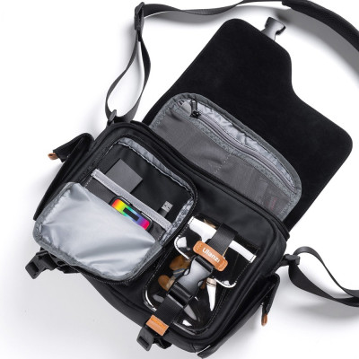 Avatar Shop|Ulanzi MS12 Geanta Foto pe Umar, Bej, Capacitate 5.6L, Sarcina Maxima 5kg, Dimensiuni 34.5x24x14cm|Ulanzi