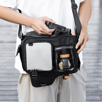 Avatar Shop|Ulanzi MS12 Geanta Foto pe Umar, Bej, Capacitate 5.6L, Sarcina Maxima 5kg, Dimensiuni 34.5x24x14cm|Ulanzi