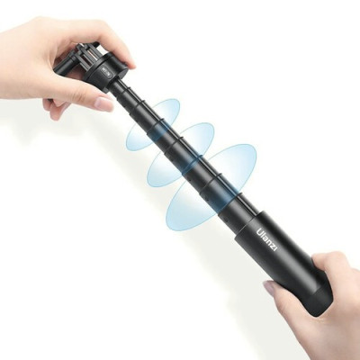 Avatar Shop|Ulanzi MT-76 Selfie Stick cu Prindere Magnetica Rapida, Lungime 24.5-154.3cm, 8 Sectiuni Telescopice, Aluminiu, 304g|Ulanzi