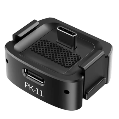 Avatar Shop|Ulanzi PK-11 Placa de Baza pentru DJI Osmo Pocket 3, Tip C, Greutate 28g, Sarcina Maxima 1kg, Filet 1/4 inch, Gaura Arri|Ulanzi