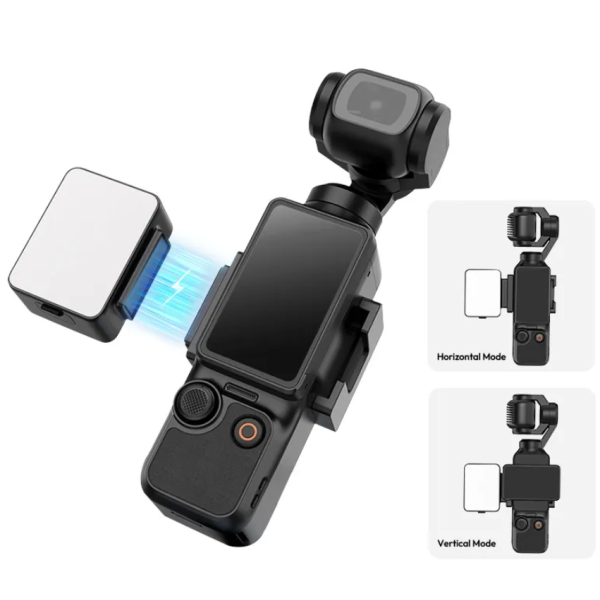 Ulanzi Pocket 3 Mini Light, Lampa LED Portabila 2W, 5800K, CRI 95, Montura Magnetica, IPX4
