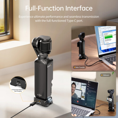 Avatar Shop|Ulanzi PK-10 Placa de Baza USB-C pentru DJI Osmo Pocket 3, Montura Magnetica 2 Pini, Aliaj de Aluminiu, Incarcare Pass-Through|Ulanzi