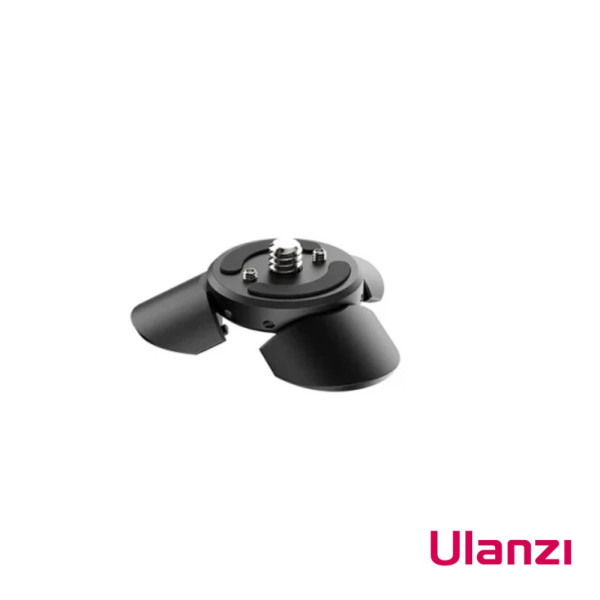 Ulanzi PK-08 + PK-11 Mini Trepied pentru DJI Osmo Pocket 3, Montura Arri, Filet 1/4 inch, Capacitate 1kg, Aluminiu