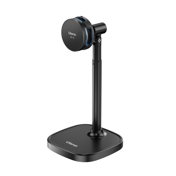 Ulanzi SK-10 Suport Incarcare Wireless Magnetica, Racire Activa, 18W, Reglabil pe Inaltime, Rotatie 360, USB-C