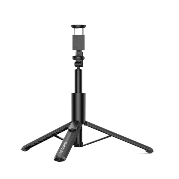 Ulanzi SK27 Selfie Stick Tripod Portabil, Clema Telefon, Lungime 154cm, Rotatie 360, Inclinare 200, Telefoane 56-92mm