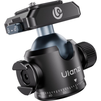 Avatar Shop|Ulanzi T100 Uka Cap Bila Quick Release, 13.2 lb / 6 kg, Rotatie 360°, Inclinare ±90°, Cold Shoe 360°|Ulanzi