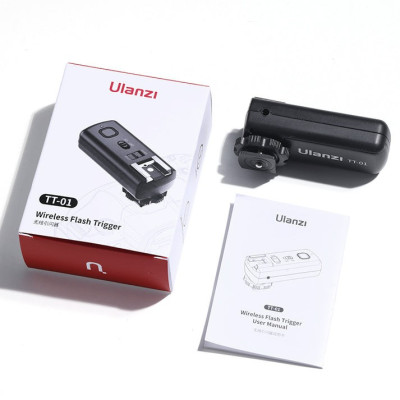 Avatar Shop|Ulanzi TT-01 Trigger Flash Wireless, 2.4GHz, Dual Channel, Distanta 24m, Sincronizare 1/250s, 31g|Ulanzi