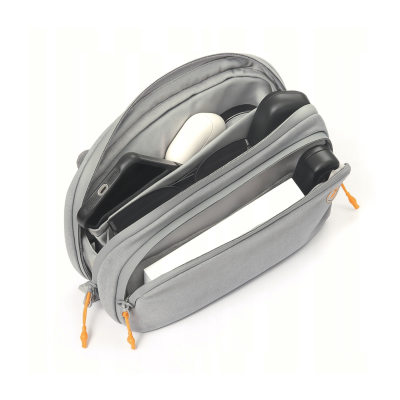 Avatar Shop|Ulanzi YY08 TechLite Sling Bag Geanta Foto, Gri, Capacitate 2L, Poliester, Curea Detasabila, Dimensiuni 255x85x145mm|Ulanzi