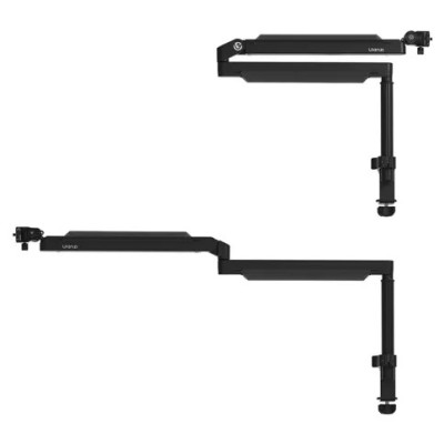 Avatar Shop|Ulanzi ZJ05 Brat Microfon Reglabil, Rotatie 360°, Brat Dublu, Extensie 735mm, Suporta 1.5kg, Clema C 60mm|Ulanzi