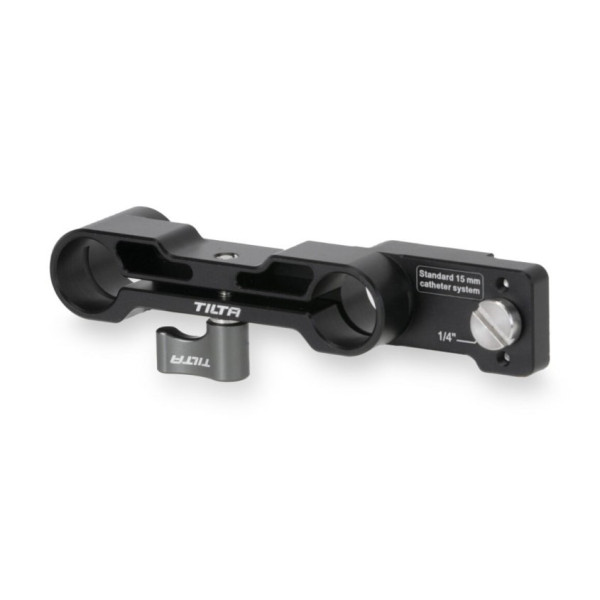 Suport Tije 15mm pentru BMPCC 6K Pro, Culoare Negru, Aluminiu si Otel Inoxidabil, Greutate 86g