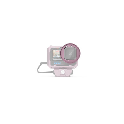 Avatar Shop|Inel Adaptor Suport Filtru 52mm pentru GoPro HERO11, Culoare Roz, Aluminiu si Otel Inoxidabil, 77g|Tilta
