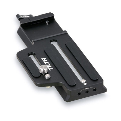 Avatar Shop|Manfrotto Quick Release Extender Plate, Dimensiuni 215.9x114.3x38.1mm, Greutate 177g, Aluminiu si Otel Inoxidabil, Negru|Tilta
