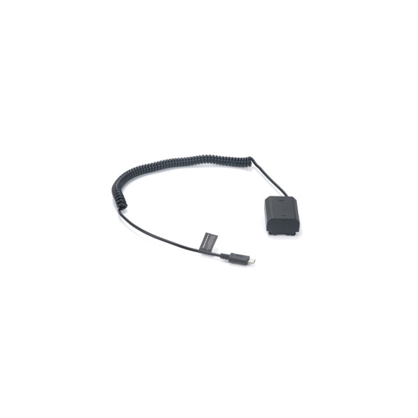 Sony NP-FZ100 Baterie Fictiva cu Cablu de Alimentare USB-C PD, Dimensiuni 127x88.9x76.2mm, Greutate 136g, Plastic ABS si Cupru,