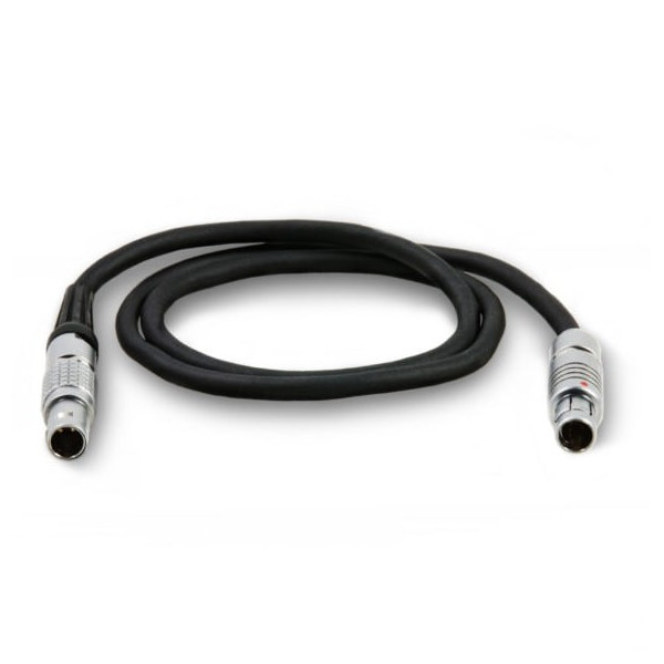 Tilta Cablu 2-Pin Lemo la 3-Pin Fischer, Culoare Negru, Material Cupru si Aluminiu