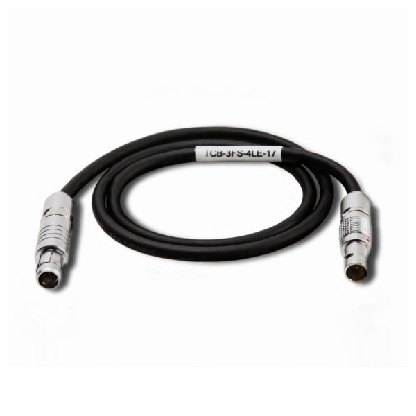 Tilta Cablu Fischer 3-Pin la Lemo 4-Pin, Greutate 33g, Culoare Neagra, Material Cupru si Aluminiu