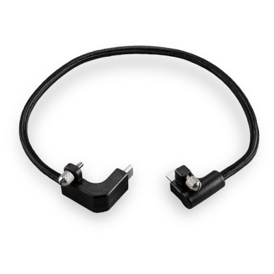 Avatar Shop|Tilta Cablu USB-C 90 Grade 30cm, Pentru BMPCC 4K/6K, Conectori 90 Grade, Negru, ABS si Cauciuc|Tilta