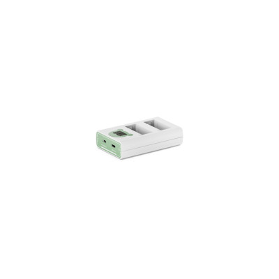 Avatar Shop|Tilta Incarcator Baterii pentru NP-W126S, 2 Canale, Verde Ash, Afisaj LCD, Intrare USB-C, Protectie Supraincarcare|Tilta