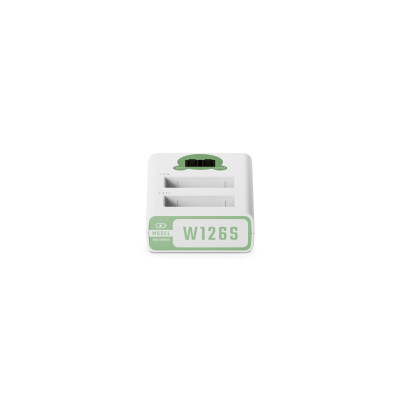 Avatar Shop|Tilta Incarcator Baterii pentru NP-W126S, 2 Canale, Verde Ash, Afisaj LCD, Intrare USB-C, Protectie Supraincarcare|Tilta