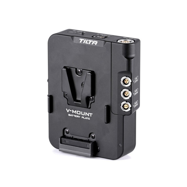 Tilta Placa Baterie pentru Sony Burano, Montura V-Mount, Iesiri P-Tap, USB-C, Fischer 3-Pin, Intrare DC Lemo 6-Pin, Aluminiu