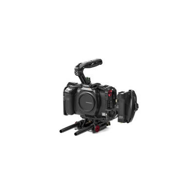 Avatar Shop|Tilta Camera Cage BMCC 6K Advanced Kit, Colivie Aluminiu, Maner Putere Avansat, Maner Top Xeno, Negru|Tilta