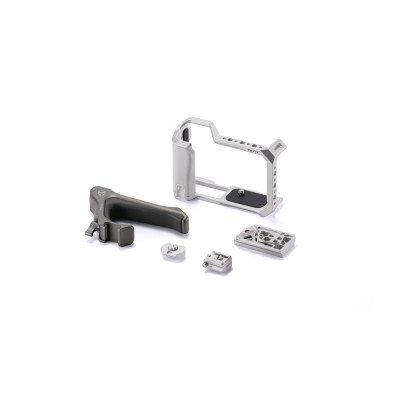 Avatar Shop|Tilta Cusca Camera Canon R50 V Base Kit, Argintiu, Maner NATO, Placa ARCA-Swiss, Filete 1/4-20, 3/8-16|Tilta
