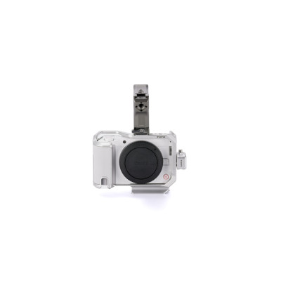 Avatar Shop|Tilta Cusca Camera Canon R50 V Base Kit, Argintiu, Maner NATO, Placa ARCA-Swiss, Filete 1/4-20, 3/8-16|Tilta
