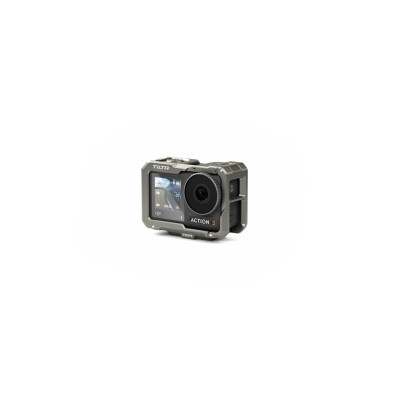 Avatar Shop|Tilta Camera Cage pentru DJI Osmo Action 3 Basic Kit, Aliaj de Aluminiu si Otel Inoxidabil, Culoare Gri Titan, Greutate 172g|Tilta