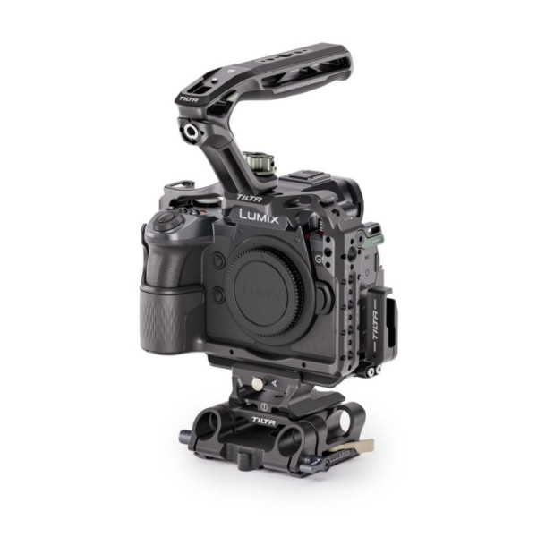 Tilta Cusca Camera pentru Panasonic G9 II Basic Kit, Culoare Negru, Placa Arca-Swiss Dual-Directional, Maner Superior Xeno