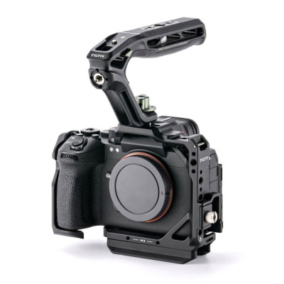 Avatar Shop|Tilta Camera Cage Sony A1 II/A9 III Base Kit, Negru, Design Modular, Montura Cold Shoe, Filete 1/4-20 si 3/8-16|Tilta