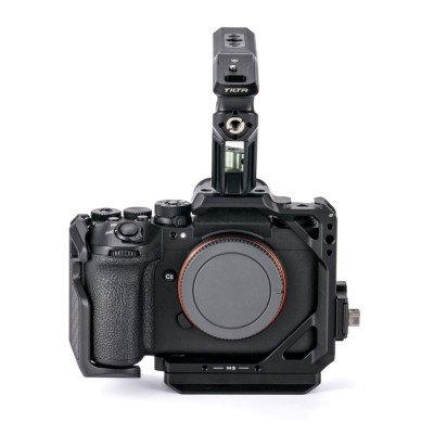 Avatar Shop|Tilta Camera Cage Sony A1 II/A9 III Base Kit, Negru, Design Modular, Montura Cold Shoe, Filete 1/4-20 si 3/8-16|Tilta