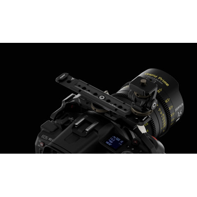 Avatar Shop|Tilta Cold Shoe Expanded Bracket, Suport Dual Cold Shoe, Sina NATO Integrata, Filet 1/4"-20, Aluminiu, Negru|Tilta