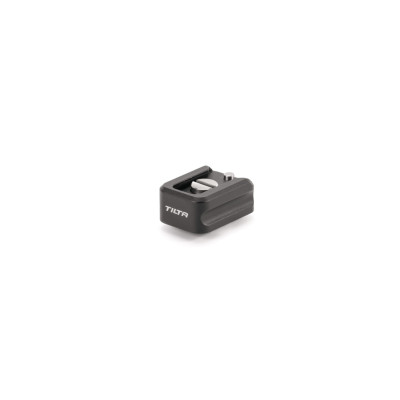 Avatar Shop|Tilta Adaptor Cold Shoe cu Pin de Blocare, Montura Filet 1/4-20, Aliaj de Aluminiu, Otel Inoxidabil, Negru|Tilta