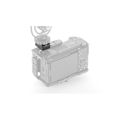 Avatar Shop|Tilta Adaptor Cold Shoe cu Pin de Blocare, Montura Filet 1/4-20, Aliaj de Aluminiu, Otel Inoxidabil, Negru|Tilta