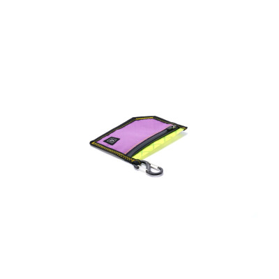 Avatar Shop|Tilta Fe Ecopak Card Holder, Material EPX200 Reciclat, Rezistenta UV, Fermoare YKK Rezistente la Apa, Culoare Purple/Yellow|Tilta