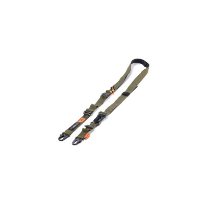 Avatar Shop|Tilta Fe Kit Curea Umar si Catarama, Verde/Portocaliu, Catarama Amortizata, Carabiniere UTX Duraflex, Greutate 558g|Tilta