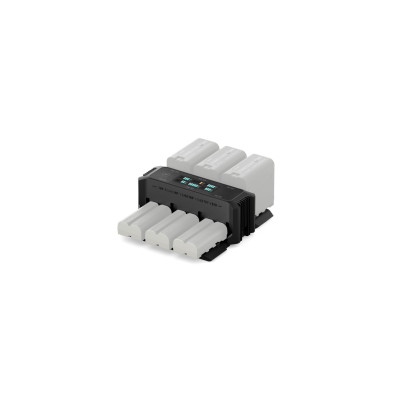 Avatar Shop|Tilta Statie de Incarcare Pliabila NP-F/L-Series, Kit 6 Baterii NP-F970, Incarcator USB-C 100W, Display TFT, Fast-Charge, Negru|Tilta