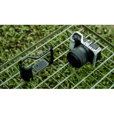 Avatar Shop|Tilta Full Camera Cage pentru Canon R50 V, Negru, Placa ARCA-Swiss, Sina NATO, Cold Shoe, Filet 1/4-20 si 3/8-16|Tilta