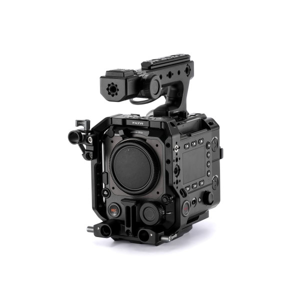 Tilta Cusca Completa pentru Fujifilm GFX ETERNA, Montura NATO, Filete 3/8-16 si 1/4-20, Suport Tije 15mm, Placa Superioara