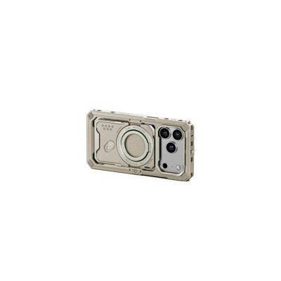 Avatar Shop|Tilta Khronos iPhone 17 Pro Case, Culoare Bej, Sistem Prindere Rapida, Passthrough Electric, Compatibil Accesorii Tilta|Tilta