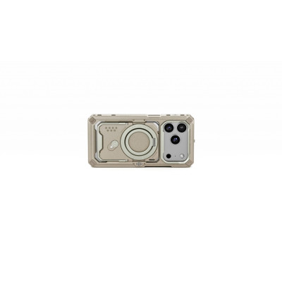 Avatar Shop|Tilta Khronos iPhone 17 Pro Case, Culoare Bej, Sistem Prindere Rapida, Passthrough Electric, Compatibil Accesorii Tilta|Tilta