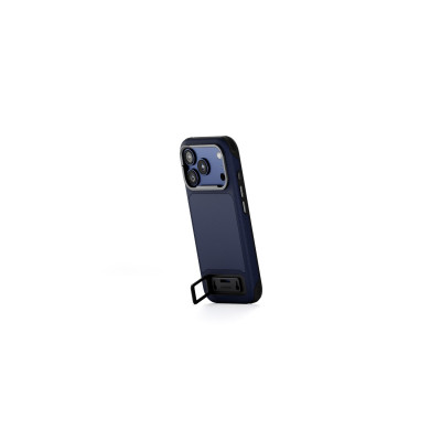 Avatar Shop|Tilta Khronos Lite Husa iPhone 17 Pro, Navy Blue, Kickstand Integrat, Placa Magnetica, Protectie Camera si Colturi|Tilta