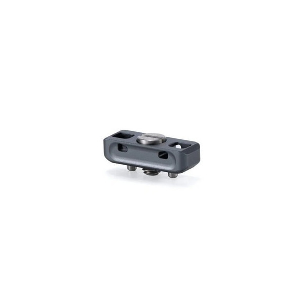 Tilta Khronos Adaptor Universal de Montare Accesorii, Filet 1/4"-20, Capacitate 10 lbs, Aluminiu si Otel Inoxidabil, Gri Spatiu