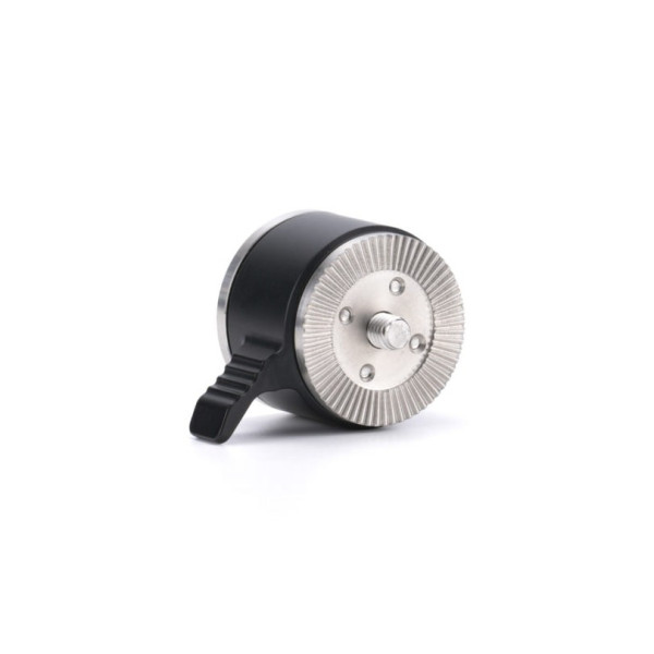 Tilta Adaptor Rosette Stanga Reglaj Rapid, Negru, Rotatie 360°, Aluminiu si Otel Inoxidabil, Compatibil Rosette Arri