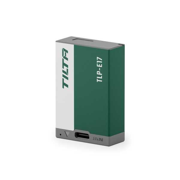 Tilta LP-E17 Baterie cu Intrare USB-C, 950mAh, Verde Padure, Incarcare Rapida USB-C PD, Compatibila LP-E17