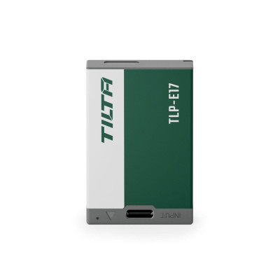 Avatar Shop|Tilta LP-E17 Baterie cu Intrare USB-C, 950mAh, Verde Padure, Incarcare Rapida USB-C PD, Compatibila LP-E17|Tilta