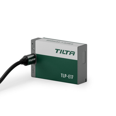 Avatar Shop|Tilta LP-E17 Baterie cu Intrare USB-C, 950mAh, Verde Padure, Incarcare Rapida USB-C PD, Compatibila LP-E17|Tilta