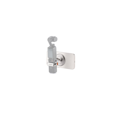 Avatar Shop|Tilta Kit Montare Magnetic Accesorii DJI Osmo Pocket 4, Titanium White, Aluminiu, Rotatie 270°/180°|Tilta