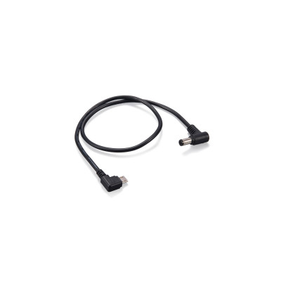 Avatar Shop|Tilta Cablu Alimentare Micro USB la DC 2.1mm 90 Grade, Compatibil Nucleus Nano, Conector 5.5mm x 2.1mm, Greutate 10g, Negru|Tilta