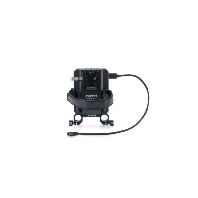 Avatar Shop|Tilta Mini PD V2 Placa Baterie V-Mount, Kit Cablu Alimentare, USB-C PD 60W, P-Tap, 2-Pin LEMO, Negru|Tilta